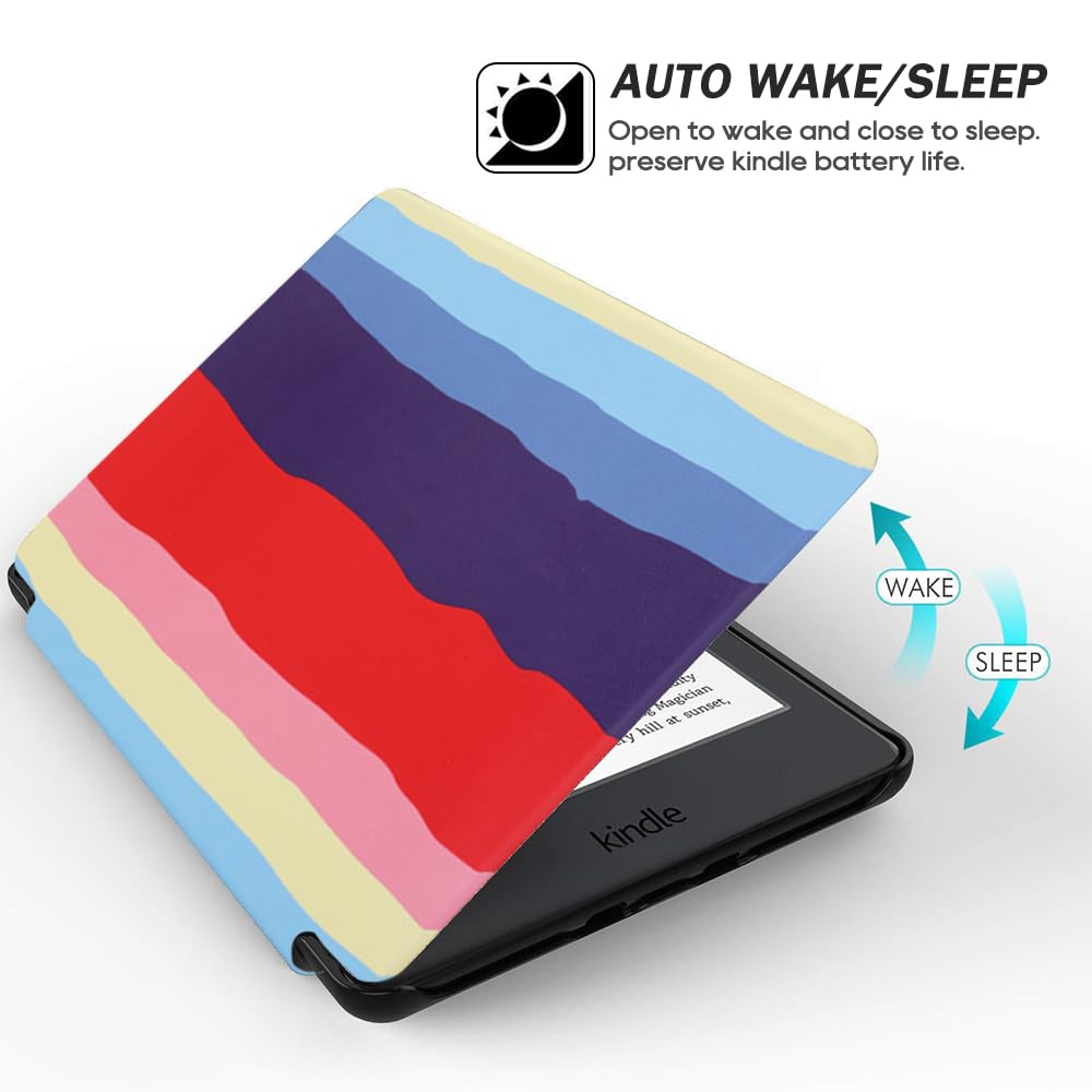 Scsvpn Case For 6.8'' Kindle Paperwhite 11Th Generation 2021 & Kindle Paperwhite Signature Edition   Ultra Slim Premium Durable