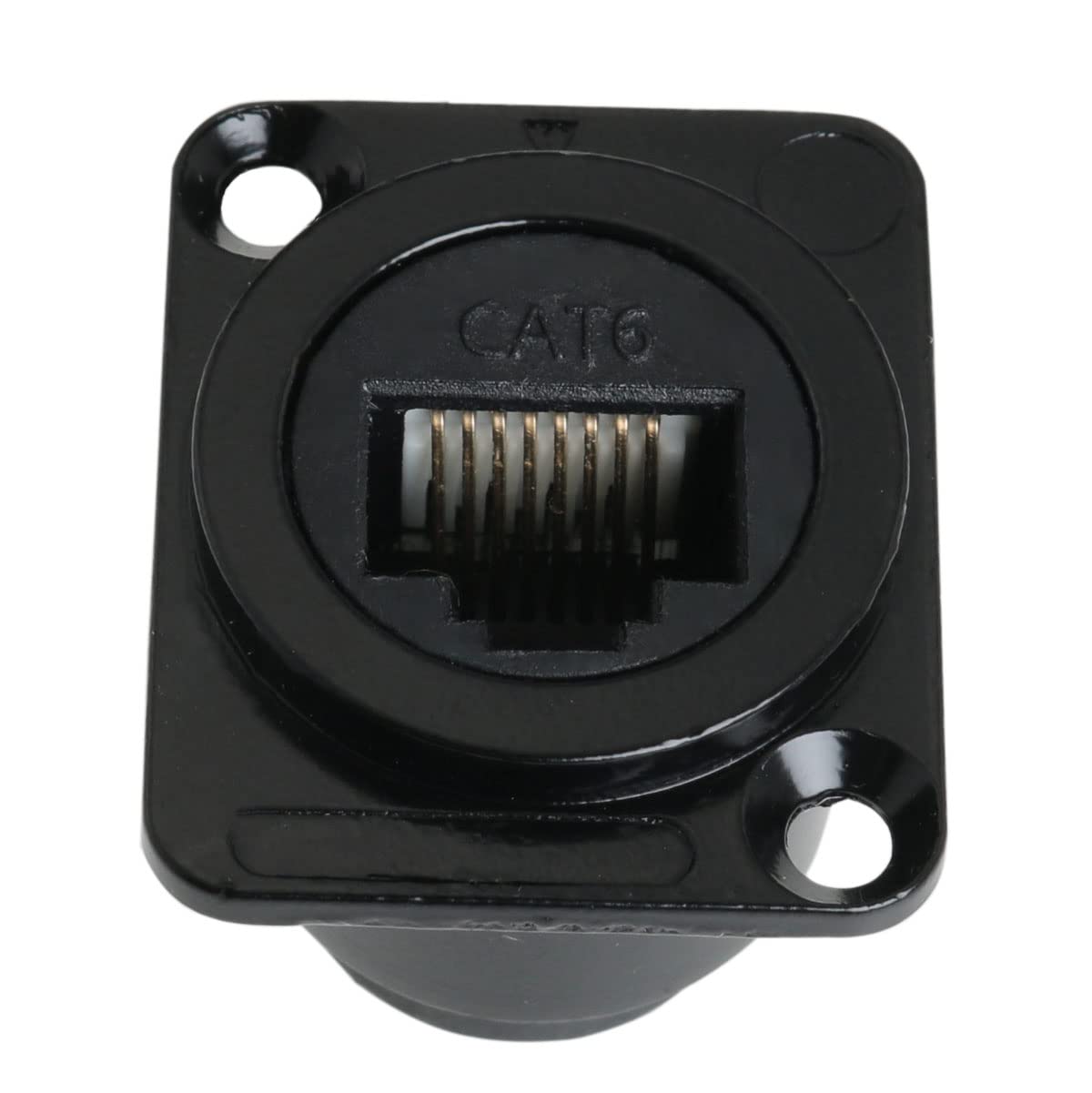 D Type Rj45 Cat6 Coupler Zczqc Cat6 D Series Panel Mount Connector D Cat6 Ethercon Pass Through Connector