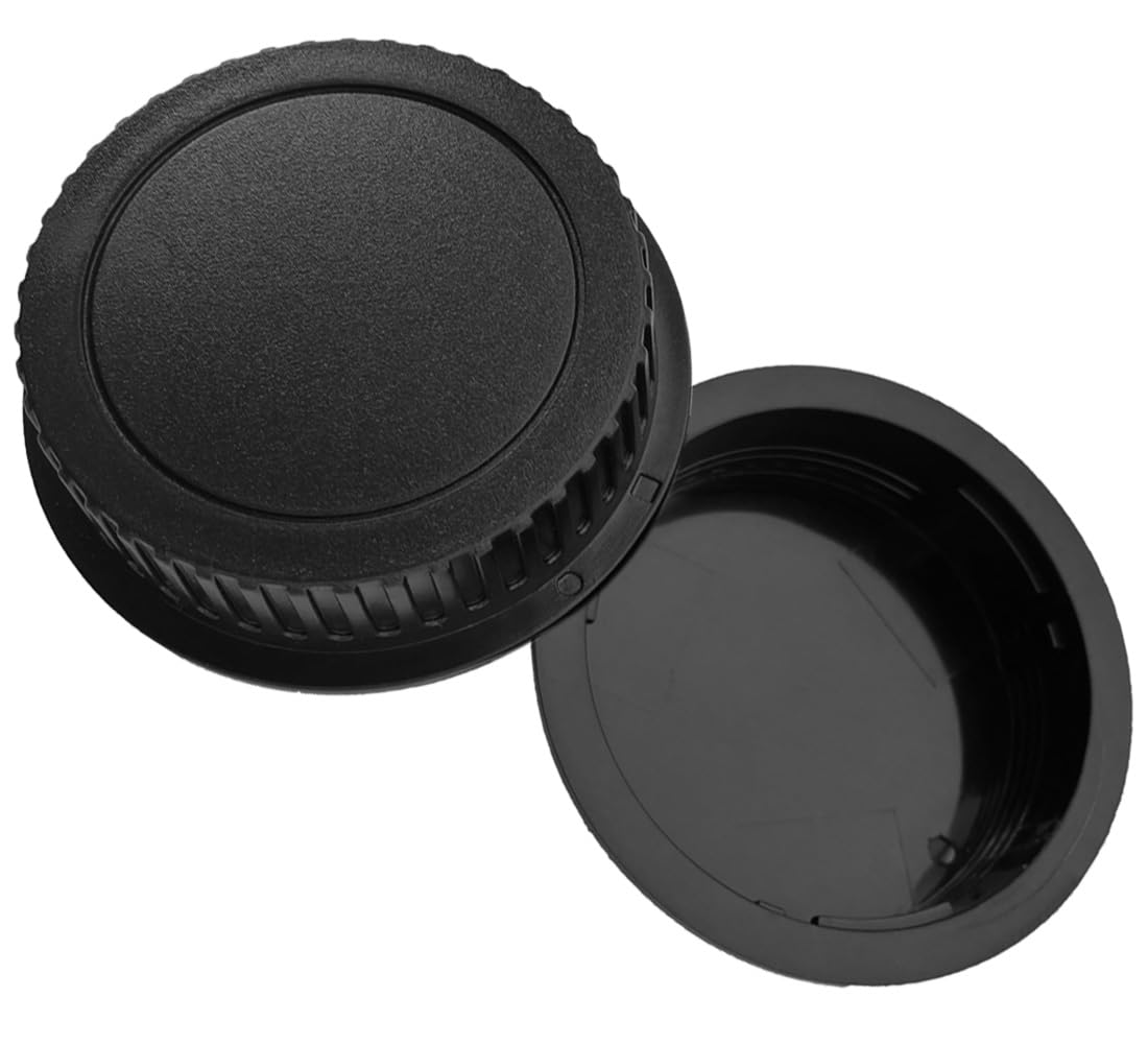 [4Pack] Rear Lens Cap Cover Compatible With All Canon Eos Ef Ef S Camera Lens,Eos Rebel T7 T6 T5 90D 80D 77D 70D 60D 5Ds 1Dx 5D