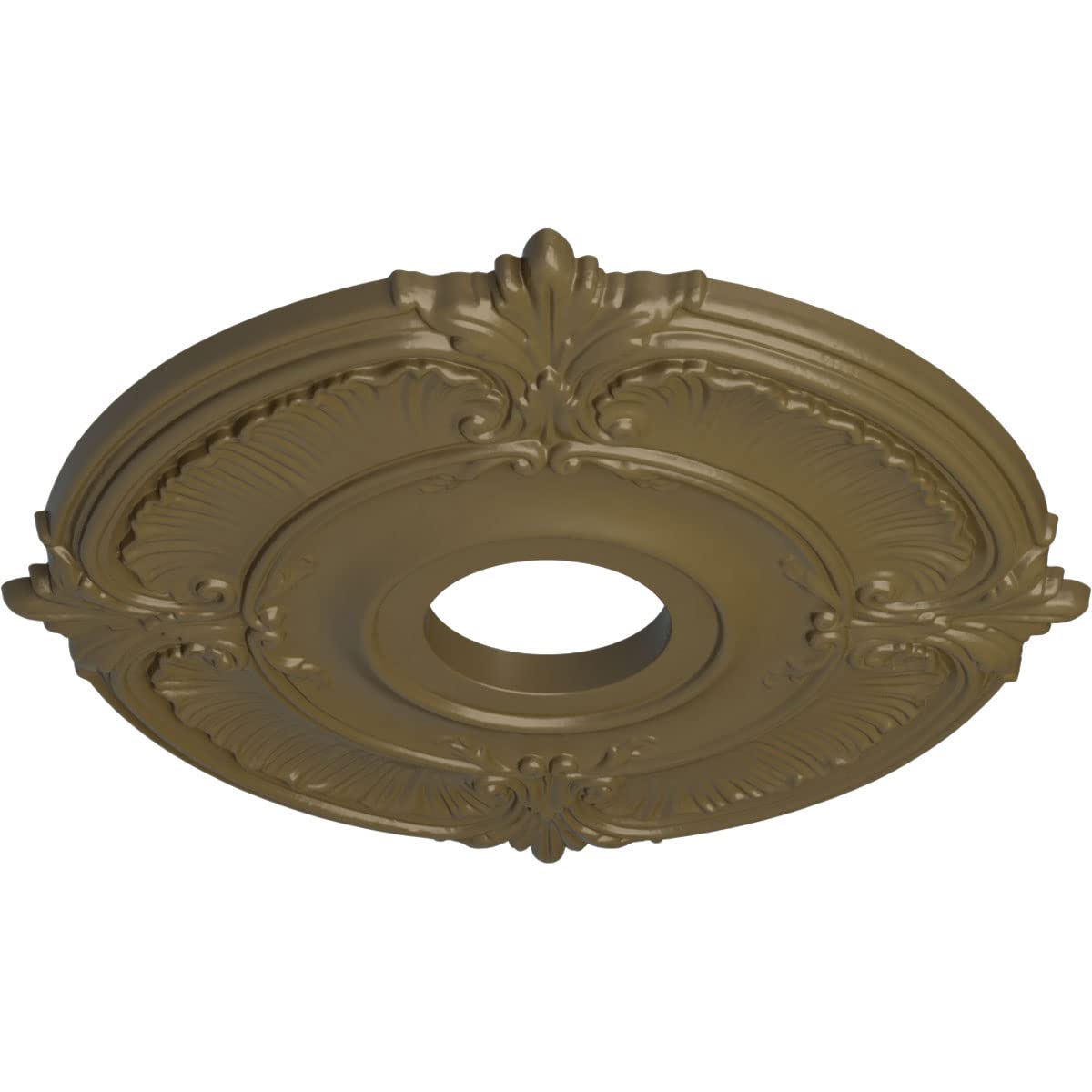 Ekena Millwork Cm18Atmmf - Attica - Ceiling Medallion, Mississippi Mud