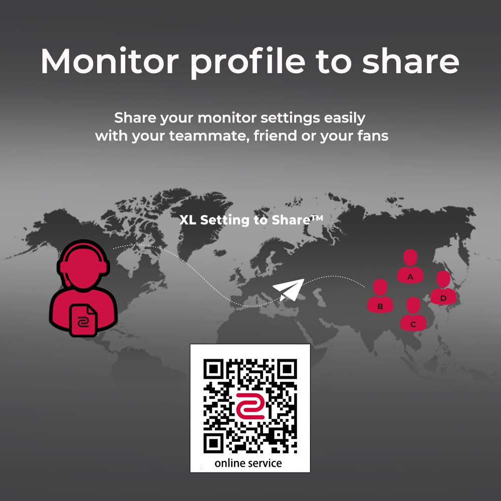 Benq Zowie Xl2540K 24.5 Inch 240Hz Gaming Monitor | Smaller Base | Flexible Height & Tilt Adjustment | Xl Setting To Share | Cus