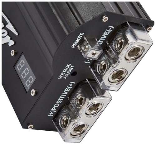 Stinger Spc505 Pro Hybrid 5 Farad Capacitor, Black