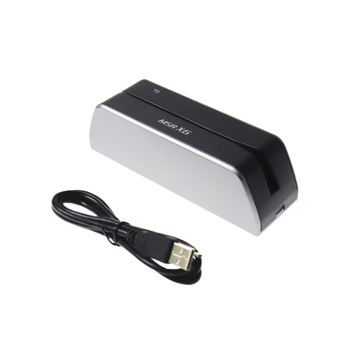 Msr X6 Swipe Card Reader Writer 3 Track Usb Msrx6 Compatible W/ Msr206 Msr605X Msr606