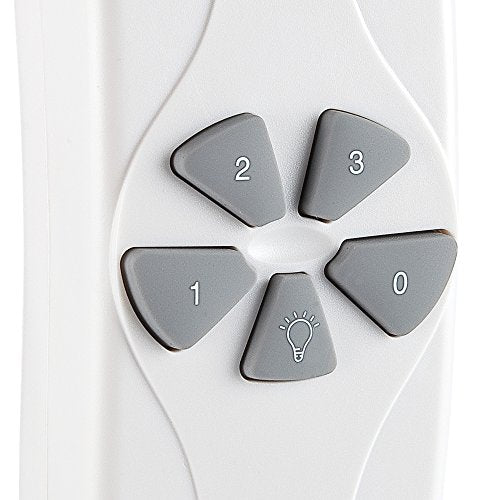 Westinghouse Lighting 7787000 Ceiling Fan And Light Remote Control, White