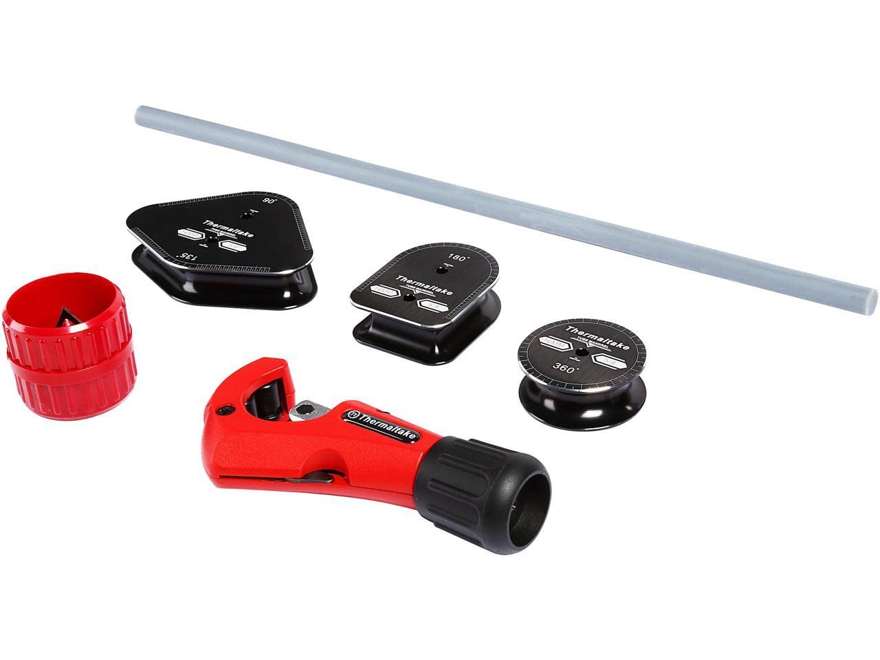 Thermaltake Pacific Diy Od 16Mm (5/8'') X Id 12Mm (1/2'') Water Cooling Petg Hard Tube Bending Kit Cl W093 Al00Bl A