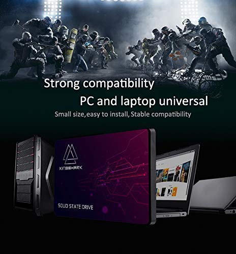 Kingshark Gamer Ssd 128Gb Sata 2.5' Internal Solid State Drive Sataiii 6 Gb/S High Performance 7Mm Height Ssd(128Gb, 2.5''Sata3)