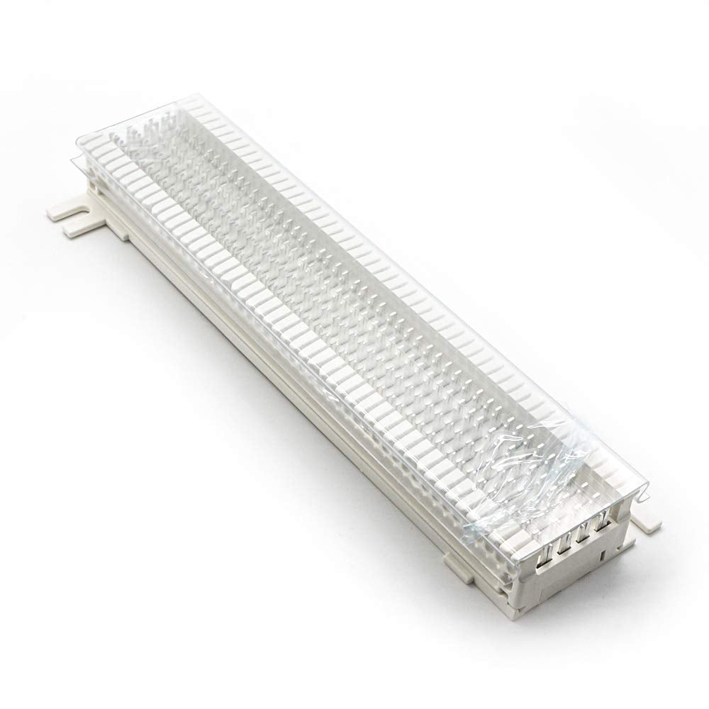 Installerparts 66 Punch Down Block   Terminating Block For Data Network Wiring, Telephone Punch Down Cabling, Wire Termination