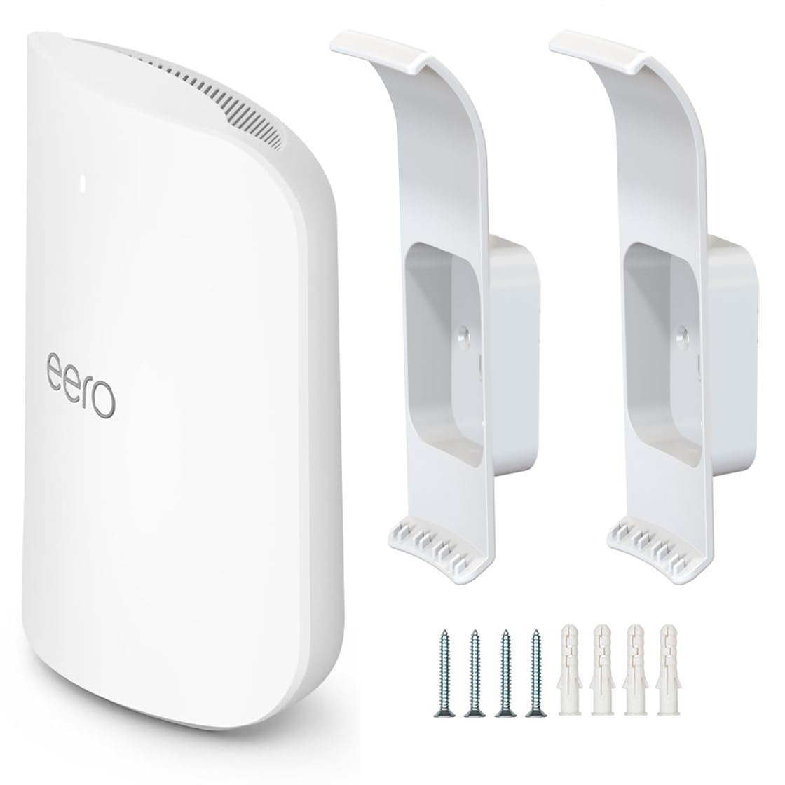 Wall Mount Holder For Eero Max 7, No Messy Wires, Space Saving, Wall Stand Bracket Compatible With Eero Max 7 Tri-Band Mesh Wifi