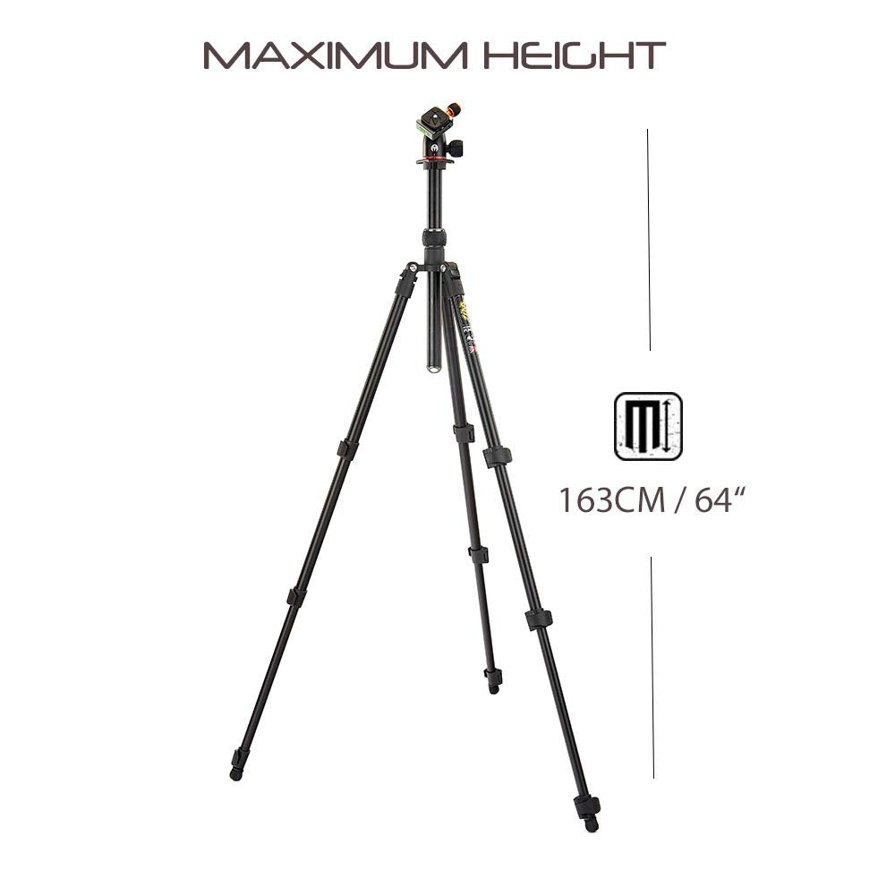 3 Legged Thing Patti Flip Lock Magnesium Alloy Tripod & Tripod Ballhead   Black (Pattiblack)