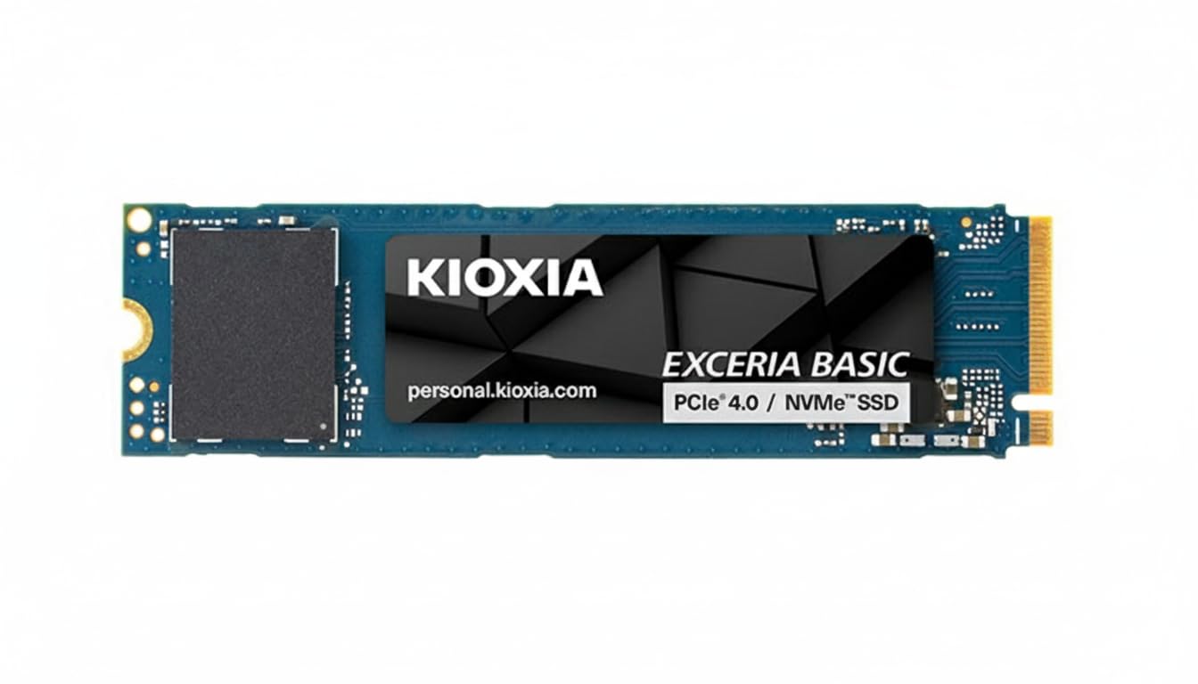 Kioxia Exceria Basic 2Tb Ssd, Up To 7300Mb/S R, 5Y Warranty, Pcie Gen4 Nvme M.2 (2280) | Internal Solid State Drive (Ssd) | Best