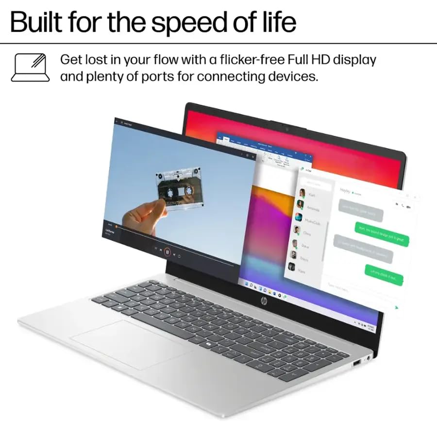 Hp 15.6 Touchscreen Business Laptop Copilot Ai, Microsoft Office Lifetime License & Windows 11 Pro, Intel 13Th Gen Core I3-1315U