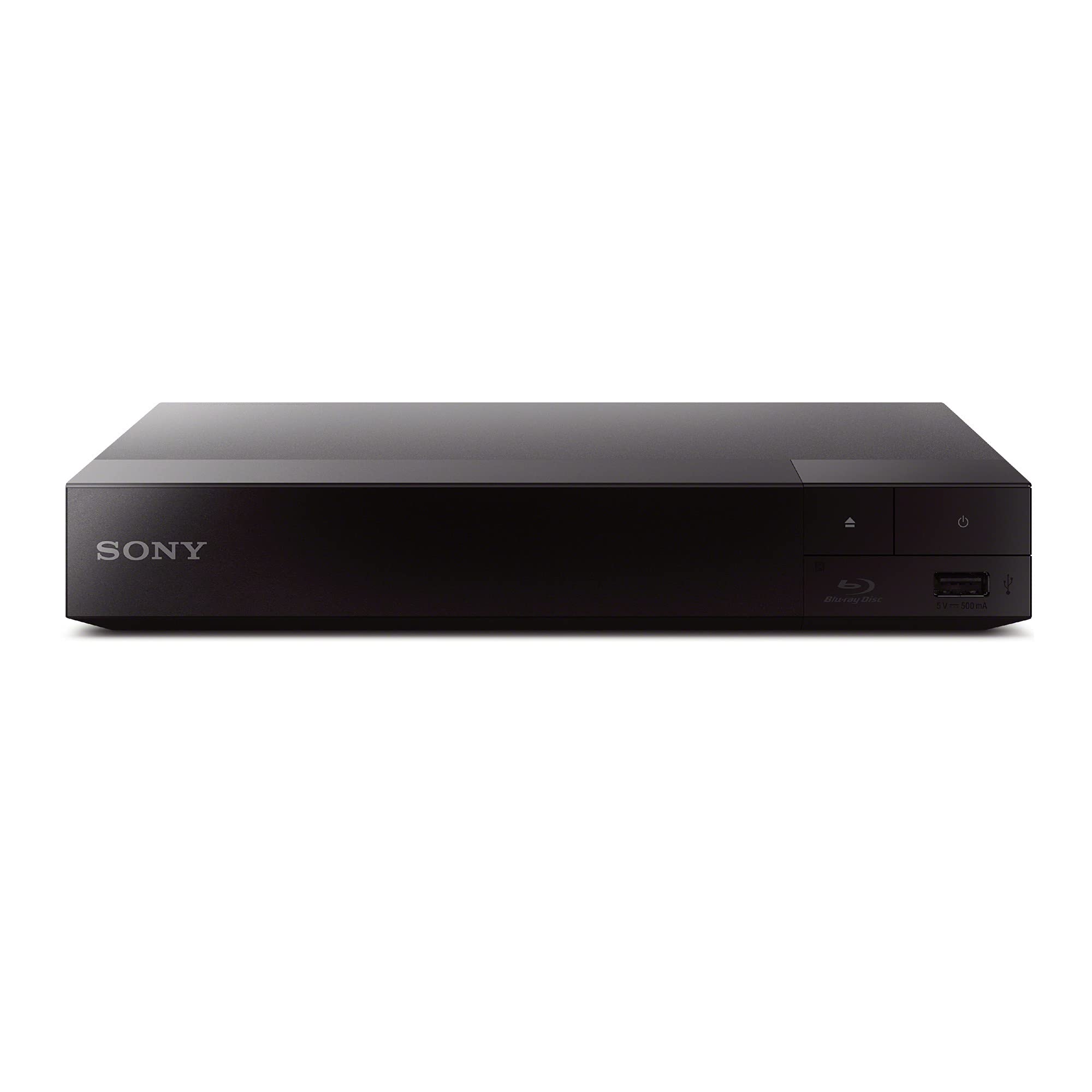 Sony BDP BX370 Streaming Blu ray DVD Player with built in Wi Fi, Dolby Digital TrueHD/DTS and upscaling, with included HDMI cable