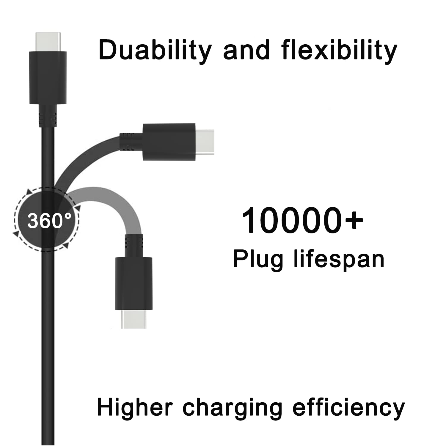 45W Type Usb C Laptop Charger For Lenovo Chromebook C330 S340 100E 300E 500E C340 S330 2Nd Gen,Thinkpad Yoga T480 T580 E490 E580