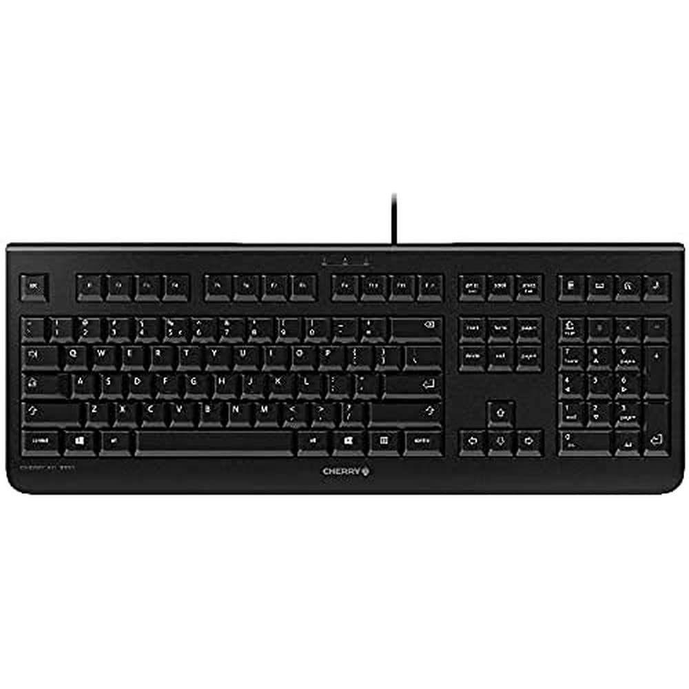 Cherry WhisperKey Economy Keyboard, Black - 104 Keys - JK-0800EU-2