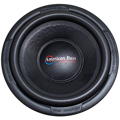 American Bass Elite Series Subwoofers Dual 4 Ohm Voice Coil 1500 Watts Rms3000 Watts Max 150 Oz Magnet