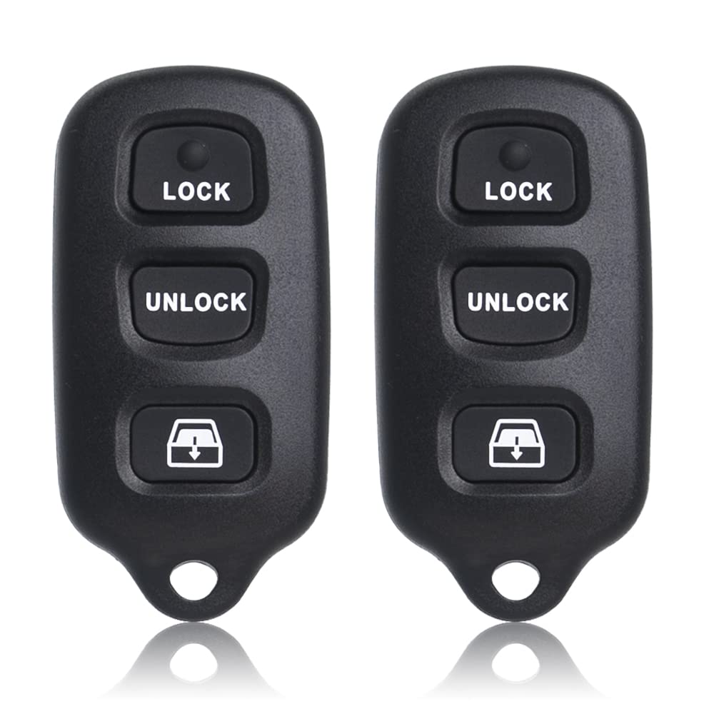 Key Fob Remote Replacement Fits For Toyota 4Runner 1999 2000 2001 2002 2003 2004 2005 2006 2007 2009/Sequoia 2001 2007 Hyq12Bbx