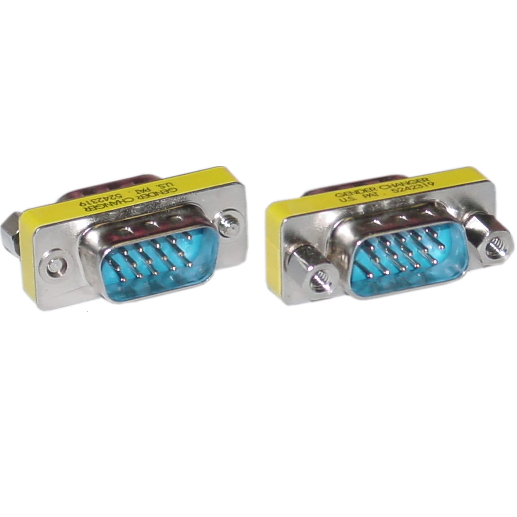 Svga Mini Gender Changer / Coupler For Pc, Hd15 Male To Hd15 Male