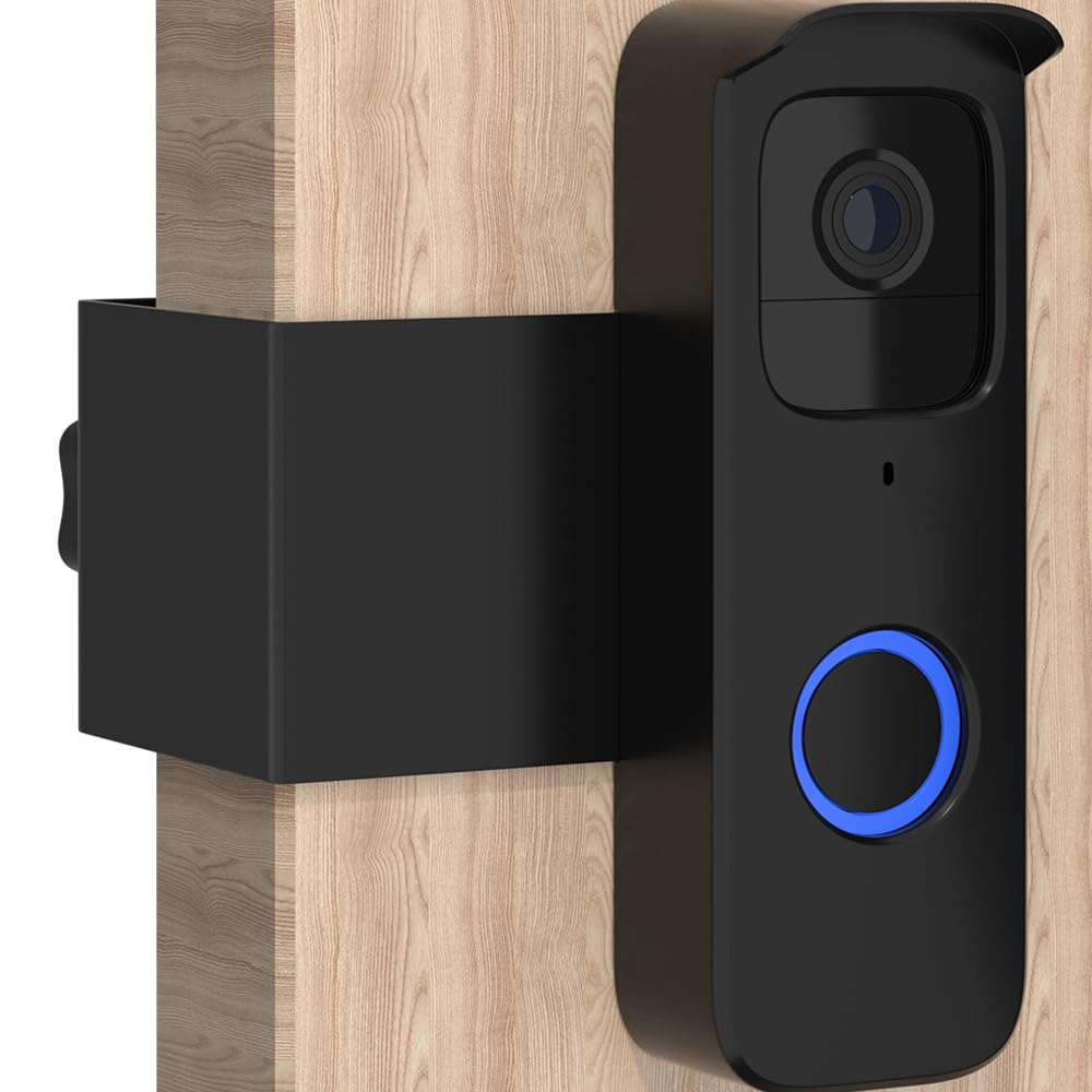 Blink Doorbell Mount, Anti Theft Blink Video Doorbell Mount, No Drill Door Mount For Blink Video Doorbell Camera, No Block Senso