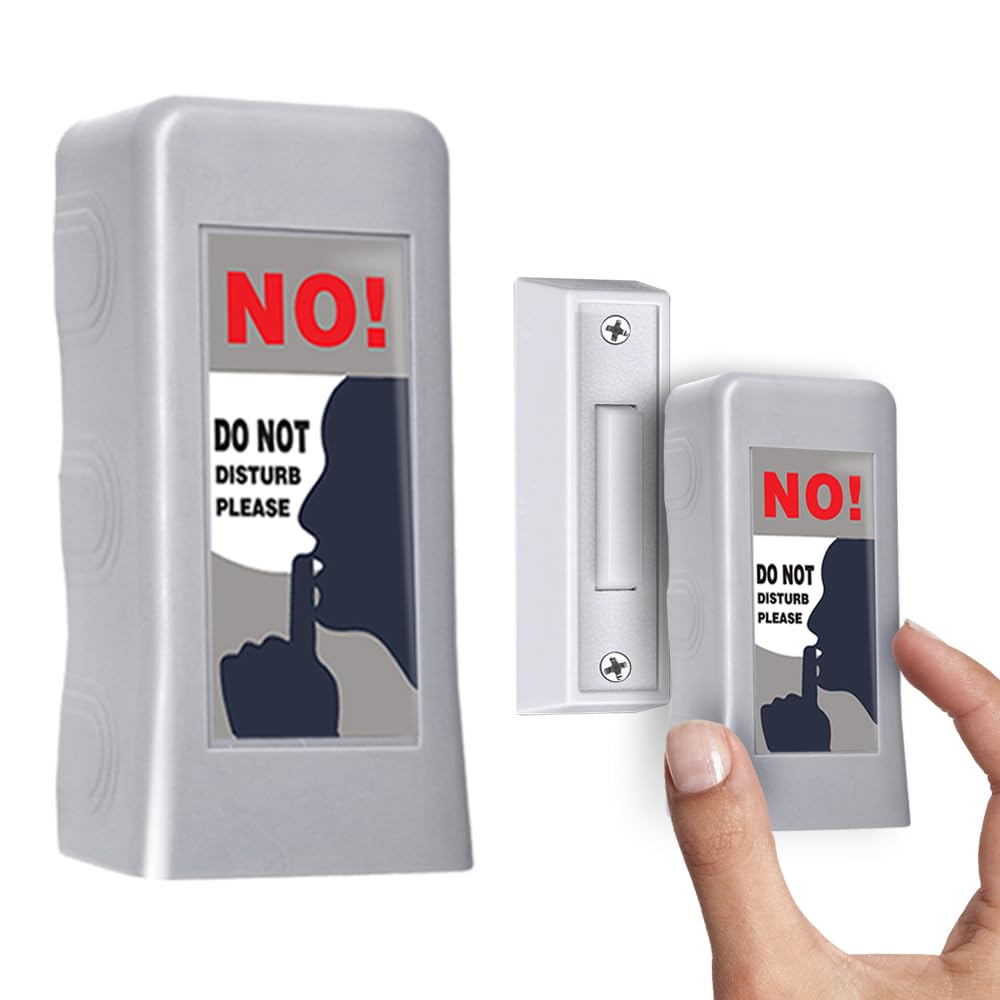 Do Not Disturb Doorbell Button Cover, Please Do Not Ring Signs, Suitable For Undisturbed Napping, Baby Sleep, And Dog Barking 2