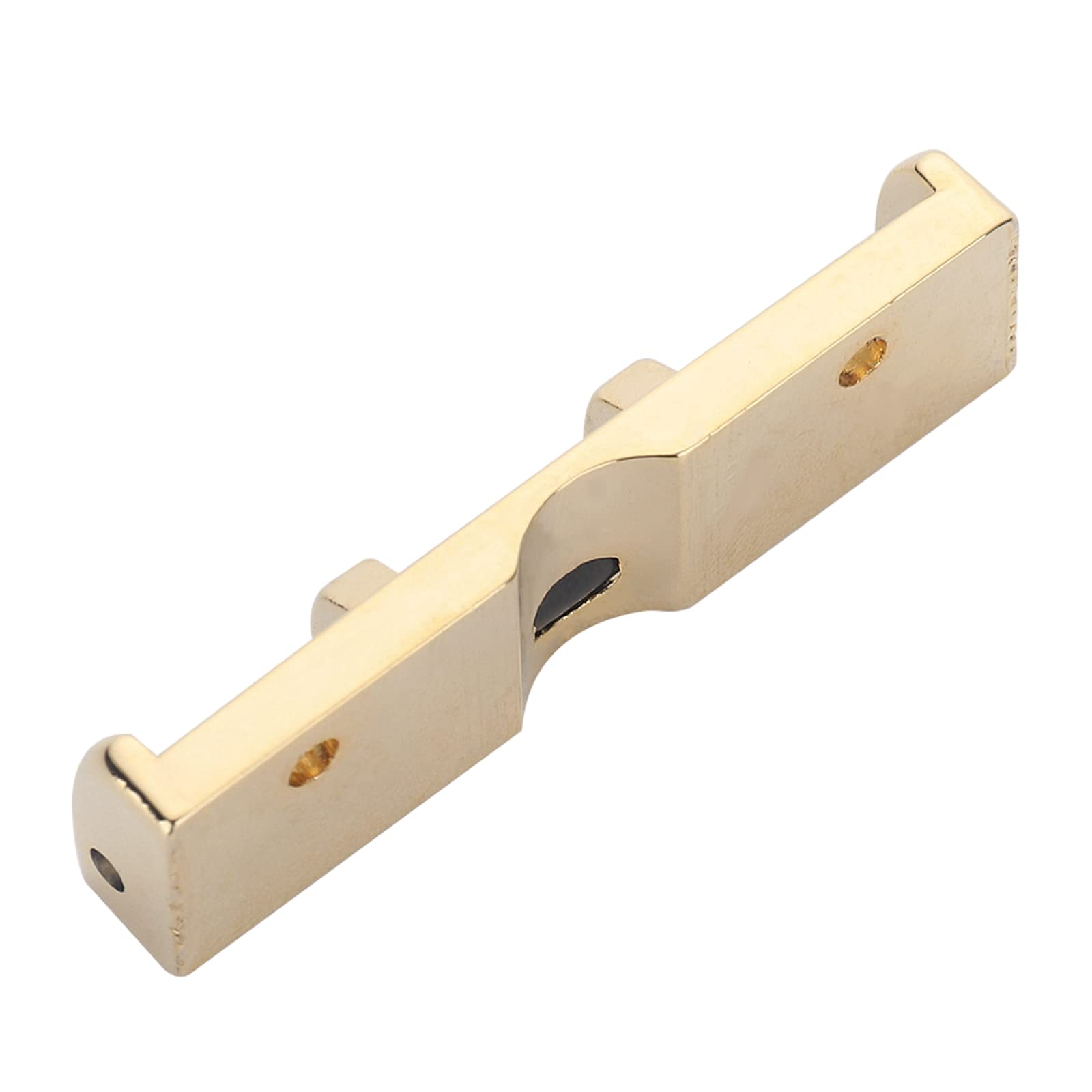 Xiyangjuan 6 String Metal Guitar Roller Nut 3 Saddles With Screws Compatible With Strat Or Tele Electric Guitar (Gold)