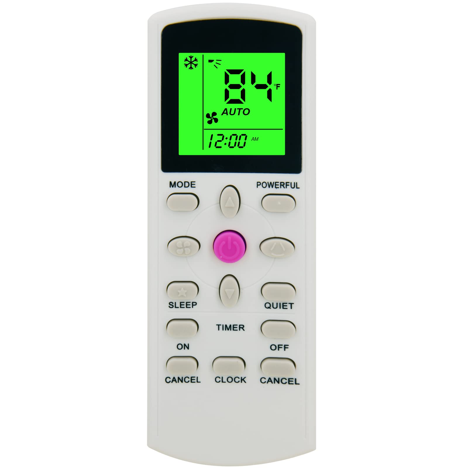 Replacement For Daikin Air Conditioner Remote Control Ftkb09Axvju Ftkb12Axvju Ftkb18Axvju Ftkb24Axvju Ftkn09Axvju Ftkn12Axvju Ft