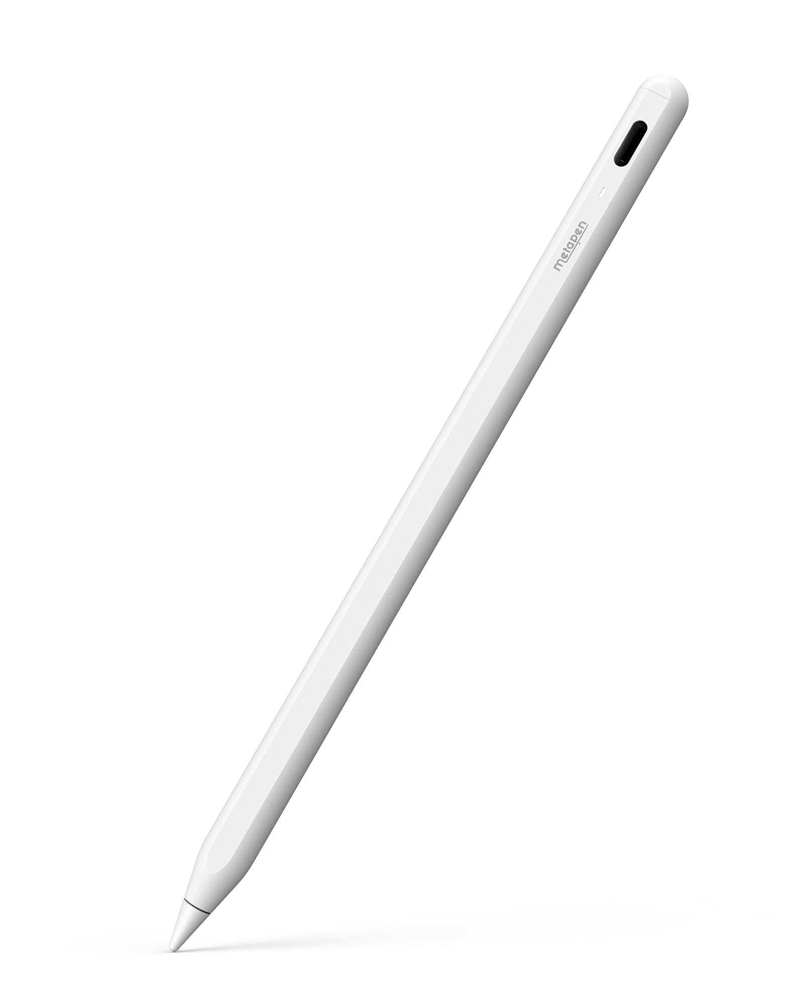 Metapen Pencil A8 V4 for iPad 2018-2025, Upgrade Magnetic Attraction, 2X Fast Charge, Low Latency Stylus Pen for iPad 11-6th Gen