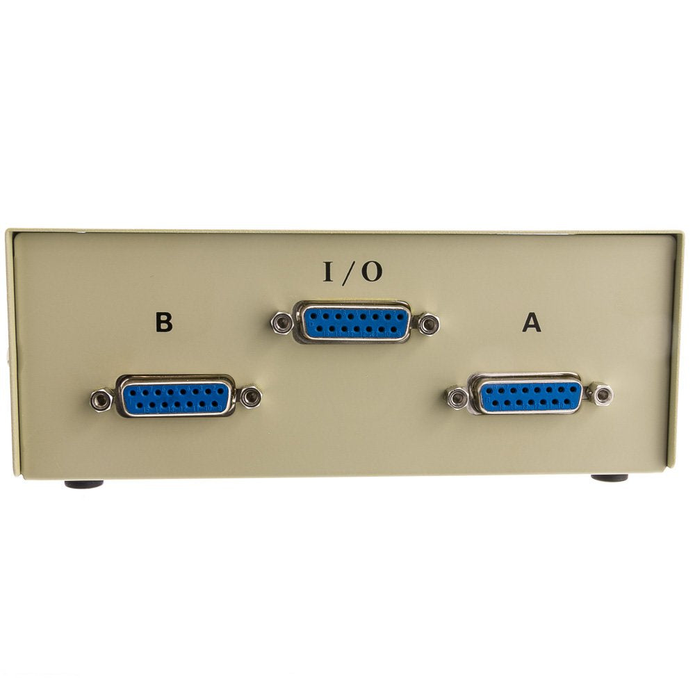 Apple/Mac Ab 2 Way Switch Box, Db15 Female