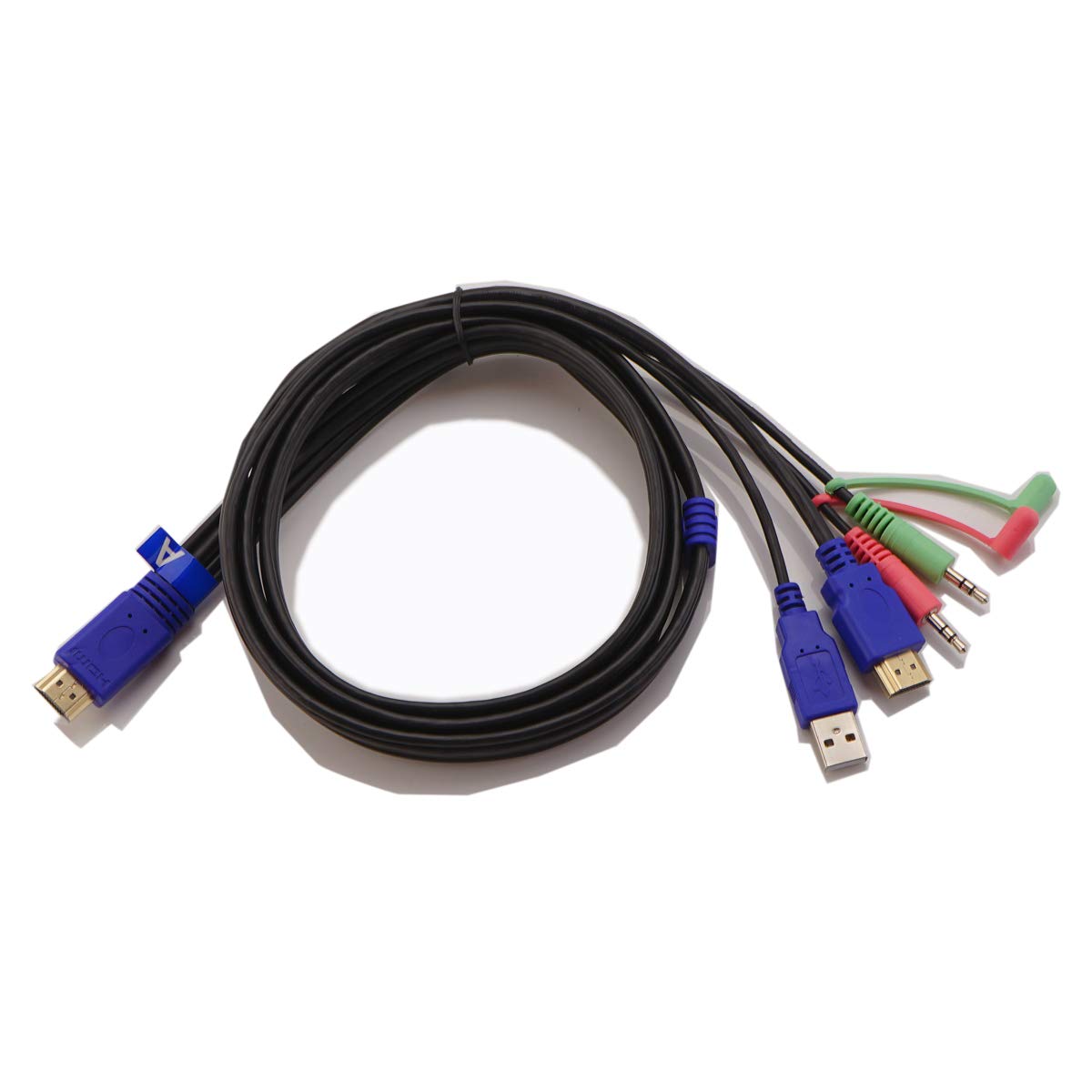Ckl Hdmi Kvm Cable A 5 Feet (1.5 Meters) Dedicated Hdmi Dual Monitor Kvm Switches For Customer Who Needs Cable