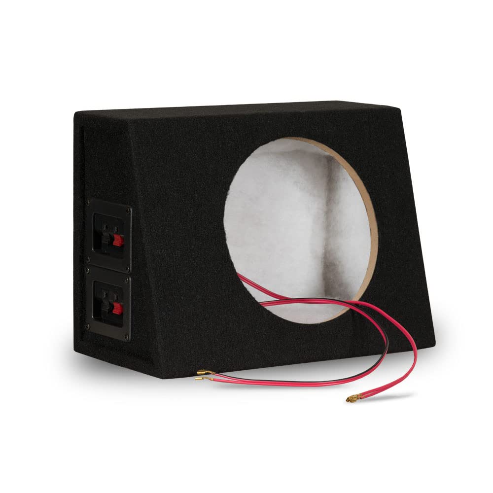 GOLDWOOD TR8P Sealed Single Car Speaker Cabinet Box for 8' Dual Woofer