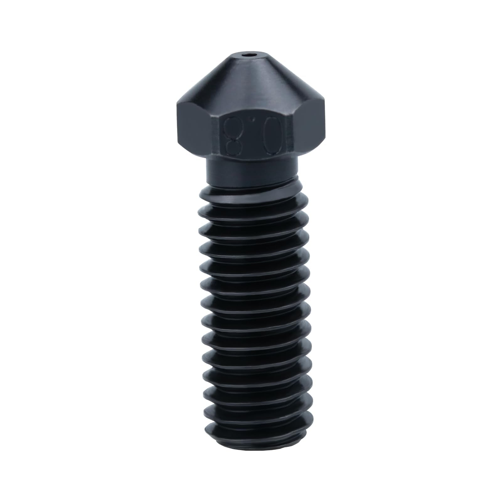 1 Pack High Temperature Volcano Hardened Steel Nozzle 0.8 M6 Compatible With 1.75Mm Artillery Sidewinder X1 X2 Genuis, Vyper 3D