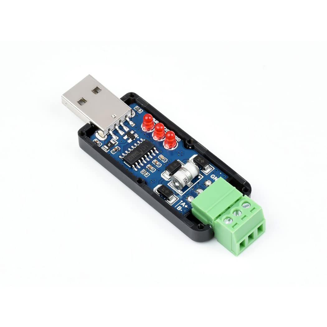 Coolwell Industrial Usb To Rs485 Bidirectional Converter Module, Onboard Original Ch343G And Sp485Een, Onboard Tvs, Transmission