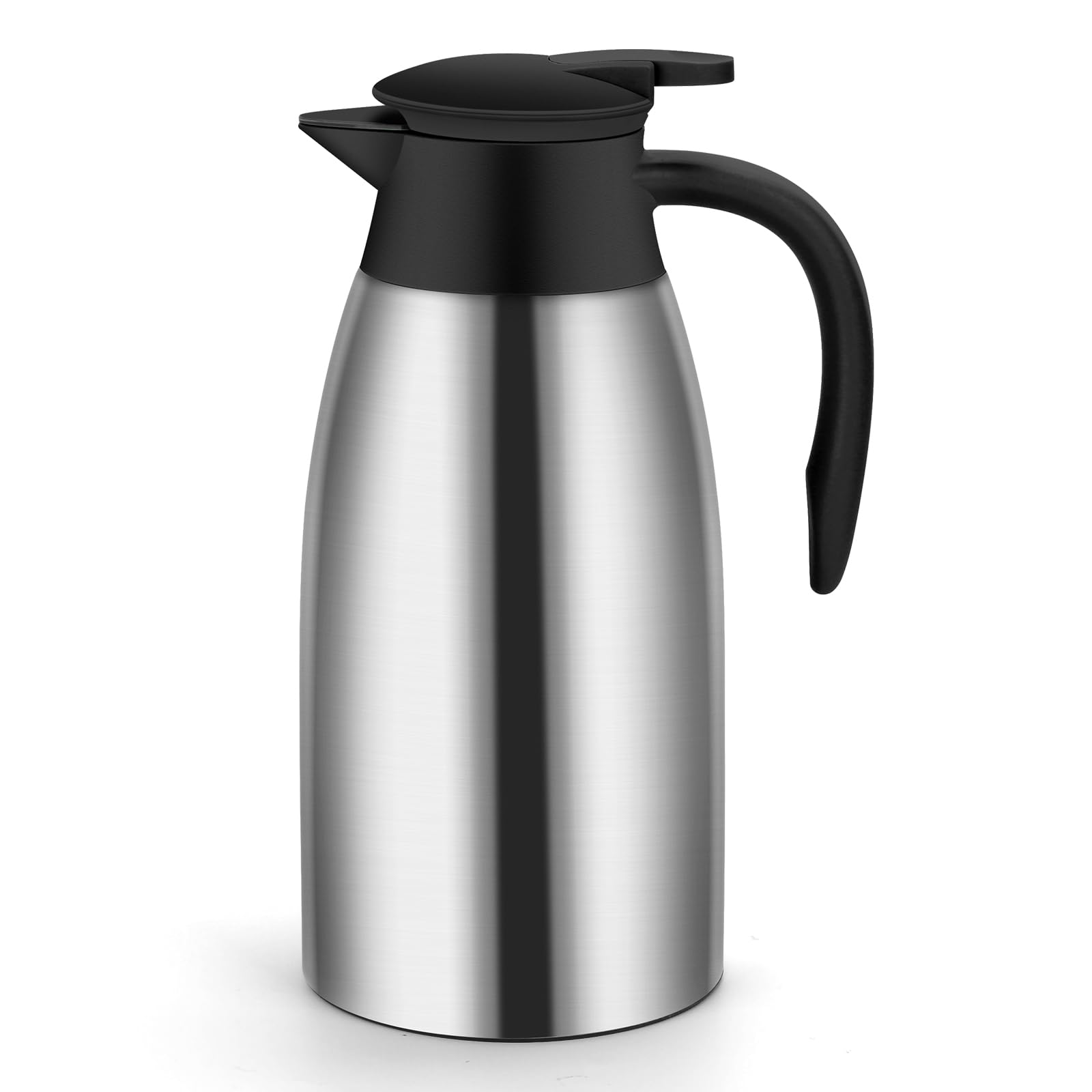 70Oz Thermal Coffee Carafe Insulated Coffee Thermos,Stainless Steel Thermos Pitcher,Double Walled Vacuum Insulation Coffee Caraf