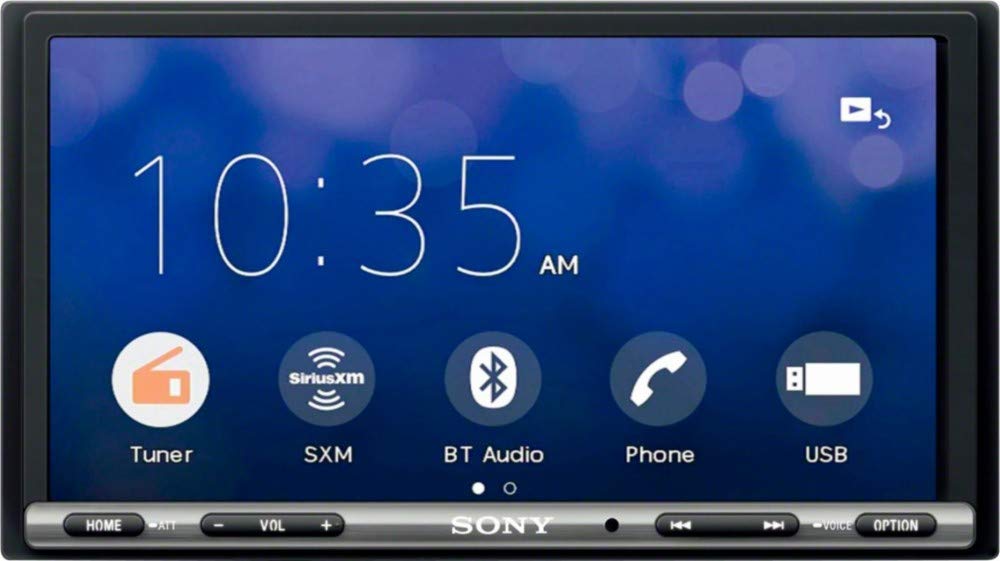 Sony - 7 Android Auto/Apple CarPlay Bluetooth in-Dash Digital Media Receiver