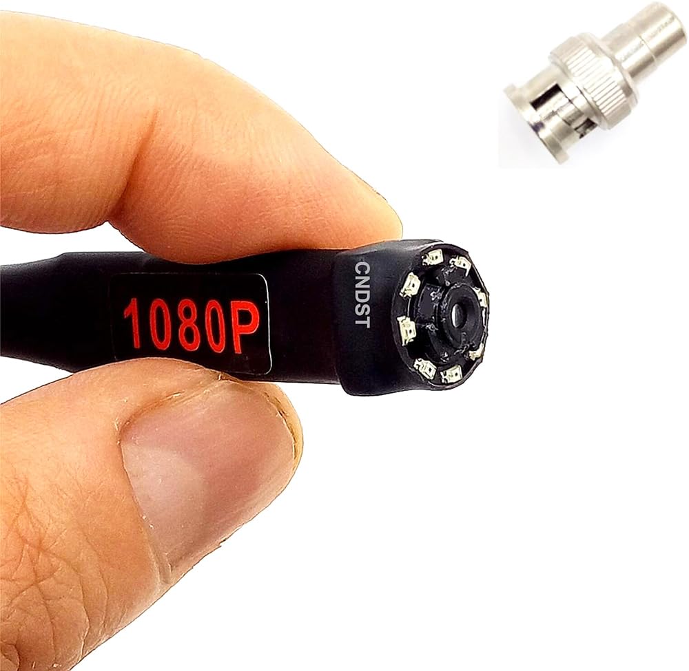 Cndst Cctv Hd 1080P 2Mp Mini Security Camera 2000Tvl F3.6Mm 90Degree, 4 In 1 Tvi/Cvi/Ahd/960H Cvbs Small Surveillance Camera, For 1080P 4 In 1 Tvi/Ahd/Cvi/Cvbs/960H Dvr,With 8Pcs Infrared Ir Leds