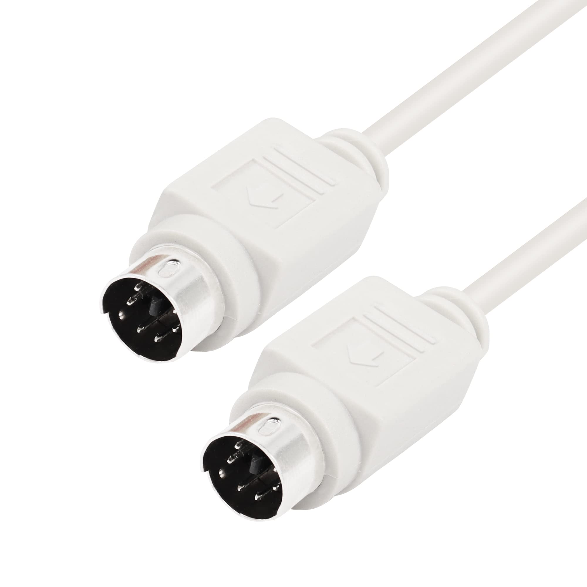 Pngknyocn 8.5 Feet Ps/2 Mdin 6 Male To Male Cable For Ps/2 Keyboard/Mouse Connector