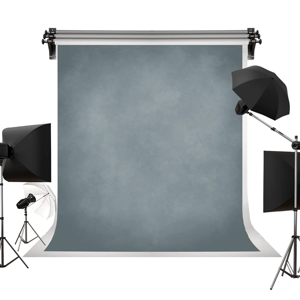 Kate 5X7Ft Abstract Blue Grey Backdrop Portrait Backdrops For Vintage Photography