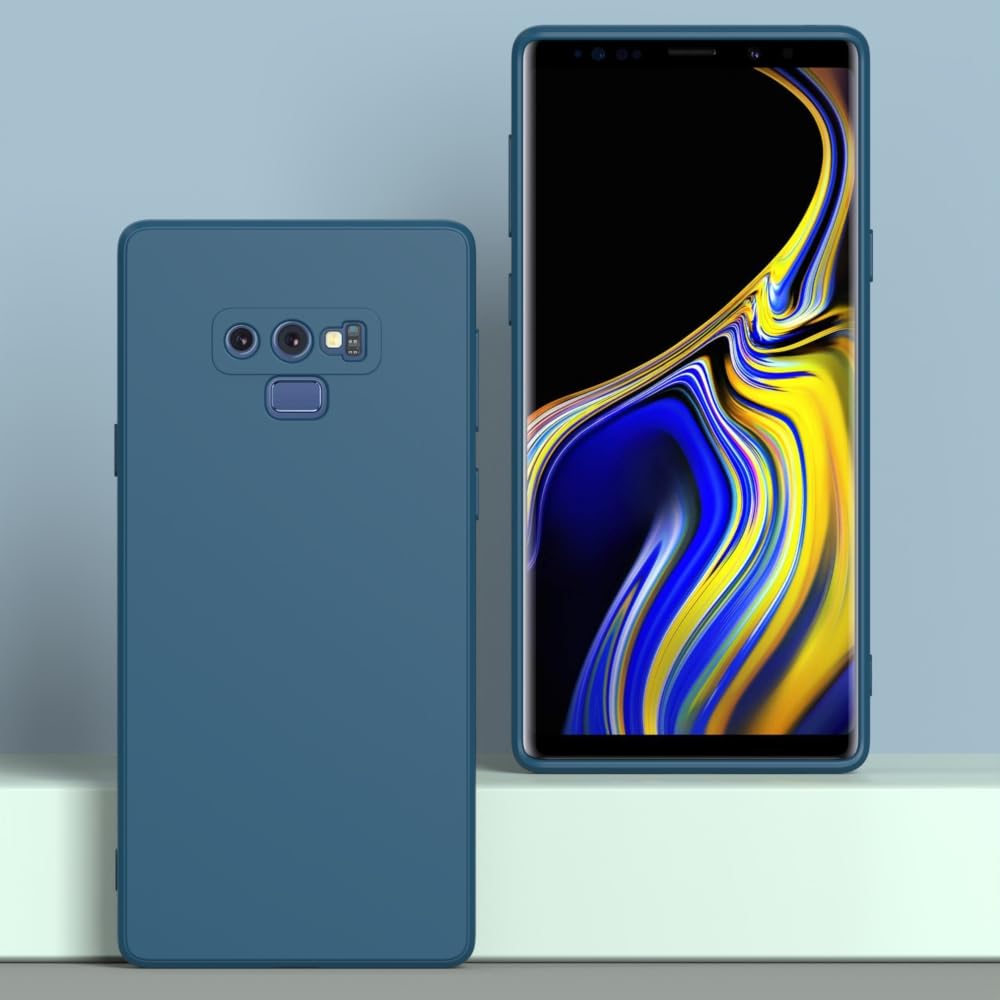 Wogroo For Samsung Galaxy Note 9 Case Dark Blue, Scratch Resistant With Soft Touch, Slim Thin Phone Cover For Samsung Galaxy Not