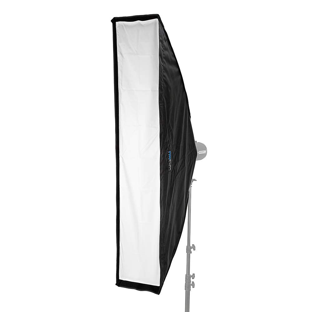 Pro Studio Solutions Ez Pro Beauty Dish Strip Box Softbox 12''X56'' With Speedring Insert, For Balcar, White Lightning, Lighting