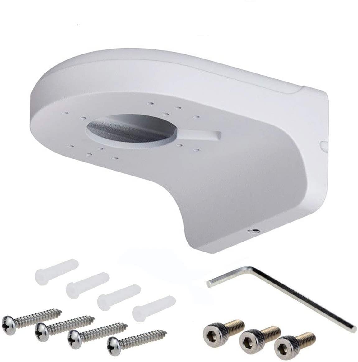 Valucam204W Waterproof Wall Mount Bracket For Mini Dome And Turret Camera Vc Eti04Tmg1 Ia Ipc Hdw4631C A Ipc Hdbw2431F As S2 Ipc Hdw4841Em S Hac Hdw1800Tlm Hac Hdw1509T Il A S2 Hac Hdw1801T A S2