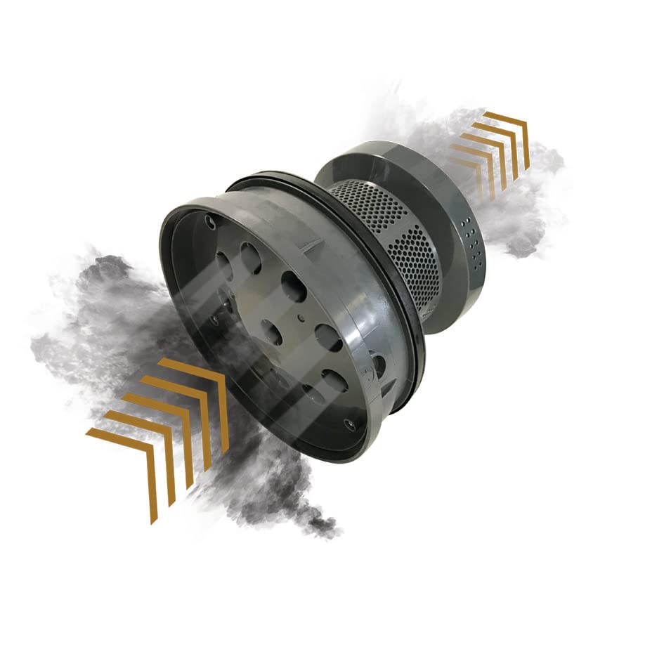 Koblenz Pv 1800 Titanium Ii Bagless Canister Vacuum, One Size, Gold