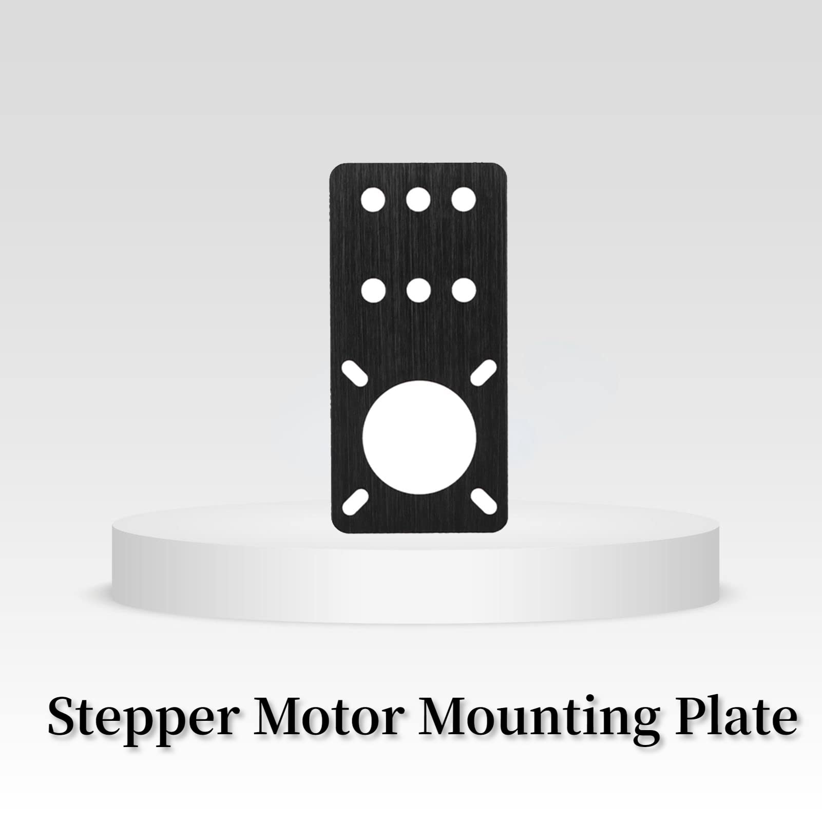 Nema17 Stepper Motor Mount Plate,Anodized Aluminum Stepper Motor Mounting Plate Suitable For 17 Stepper Motors/Linear 3D Printer