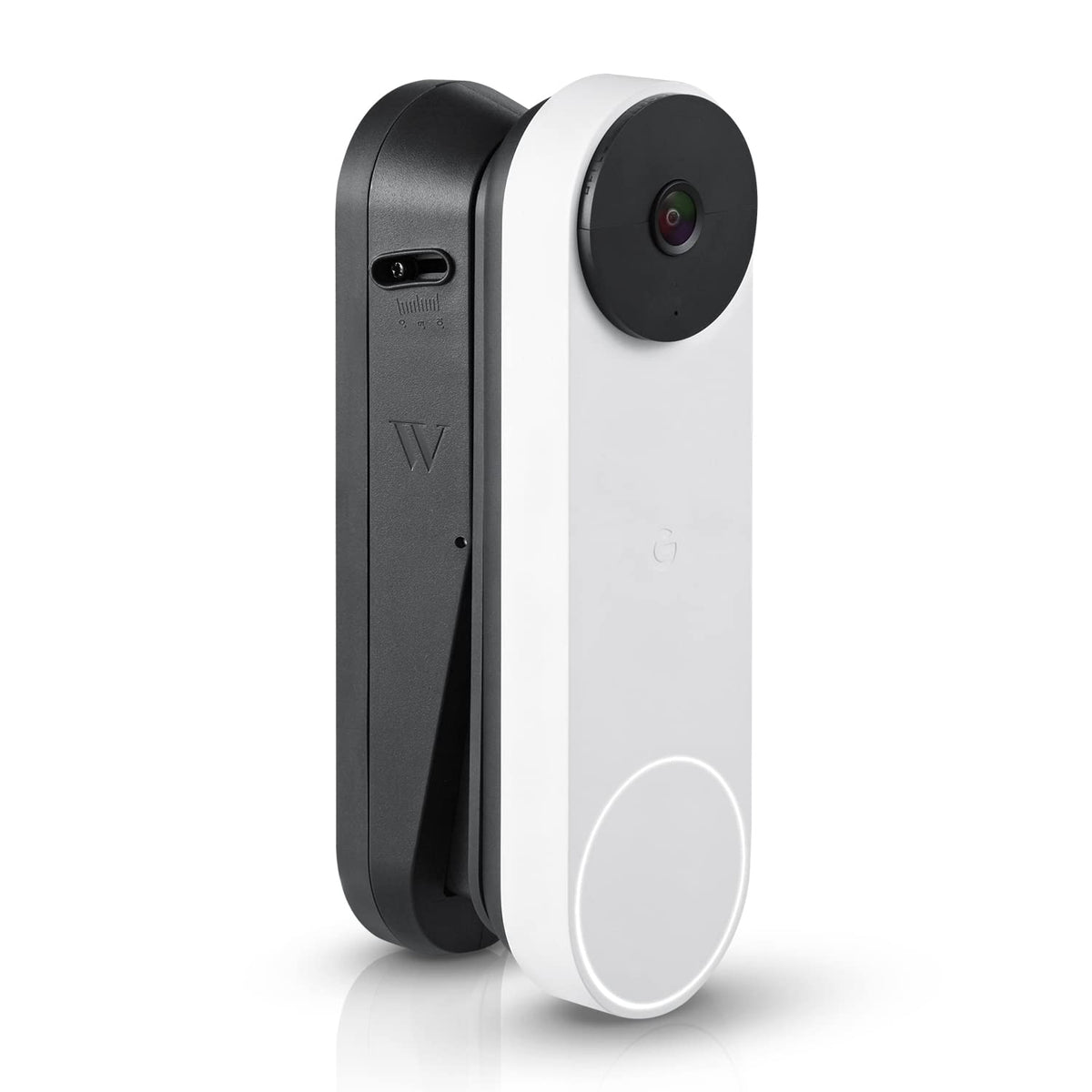 Wasserstein Vertical Adjustable Mount For Google Nest Doorbell (Battery)   Made For Google Nest