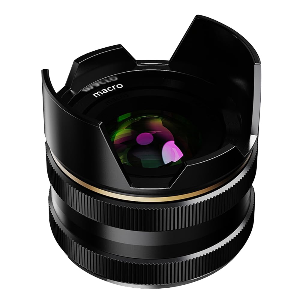 Jintu 14Mm F3.5 Manual Wide Angel Lens Macro Photography Large Aperture Aps C For X Mount Cameras X H1 Xt1 X T2 X A2 X A2 X A3 X A5 X A7X T3 X T20 X T30 X T100 X T200 X Pro1 X T30 Ii X T4 X T3