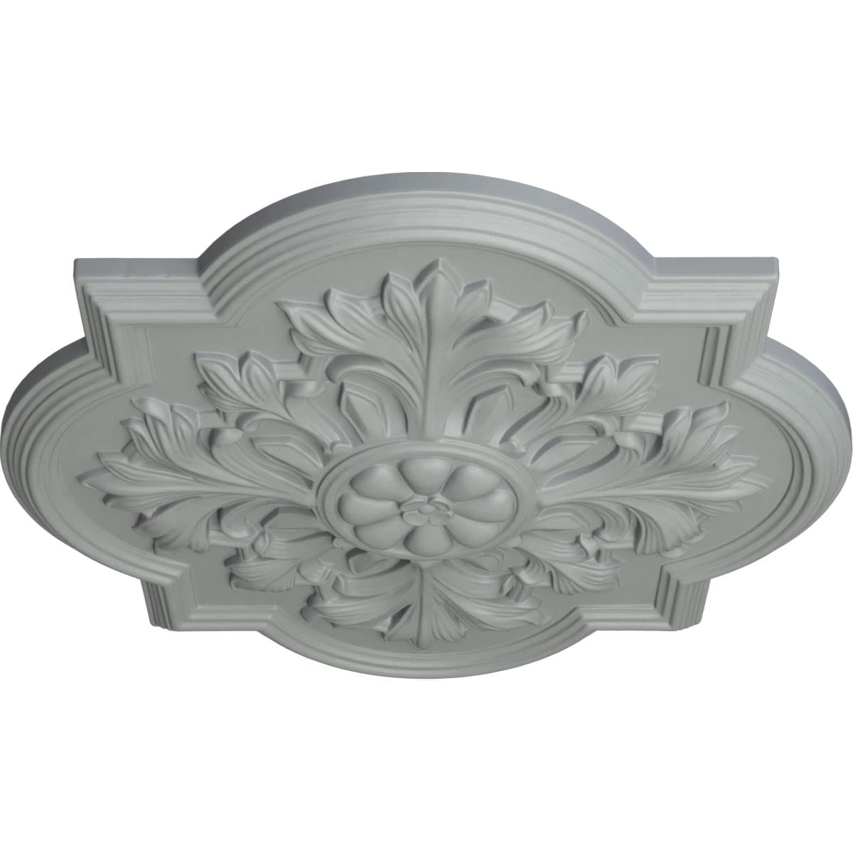 Ekena Millwork Cm20Bo Bonetti Ceiling Medallion, 20''Od X 1 3/4''P (Fits Canopies Up To 5 1/8''), Factory Primed