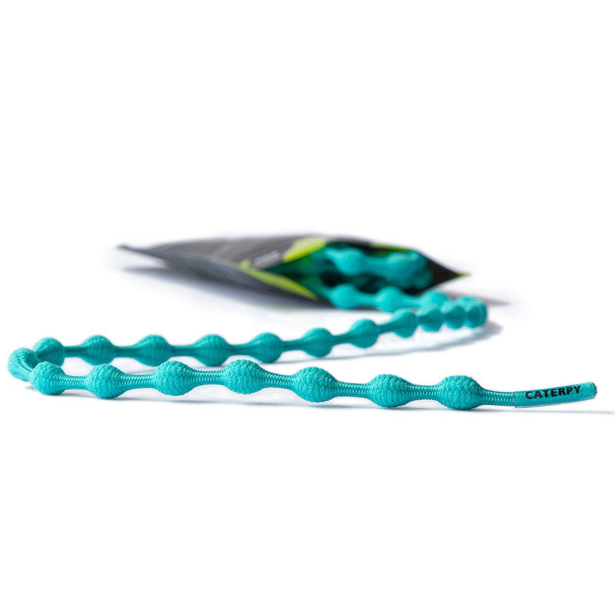 Caterpy Run   The Ultimate Elastic No Tie Shoelaces For Adults And Kids (Standard: 30In  75Cm, Sea Green)