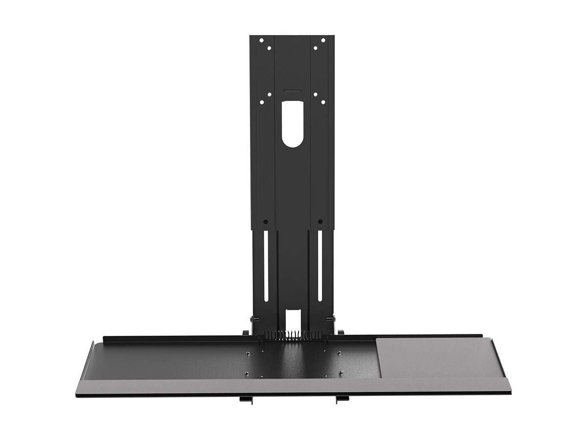 Monoprice Workstation Wall Mount For Keyboard And Monitor   Supports Vesa 75X75 And 100X100 Monitors That Weigh Up To 55 Lbs, Ke