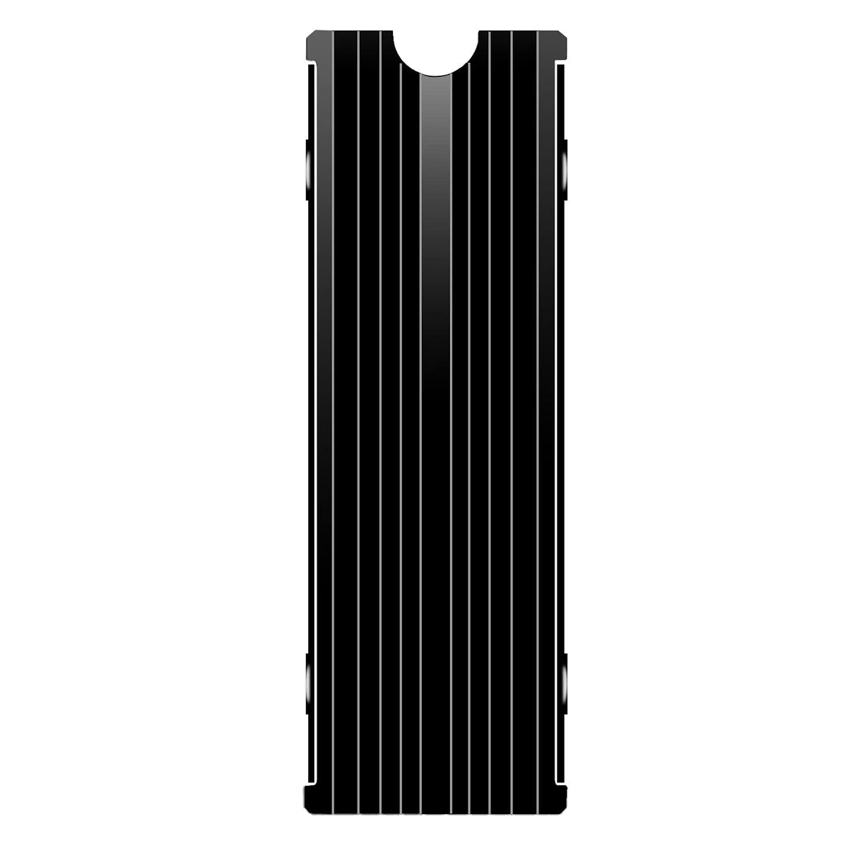 M.2 Heatsink Cooler 2280 Ssd Double Sided Heat Sink With Thermal Silicone Pad For Ps5/Pc Pcie Nvme M2 Ssd(Black))
