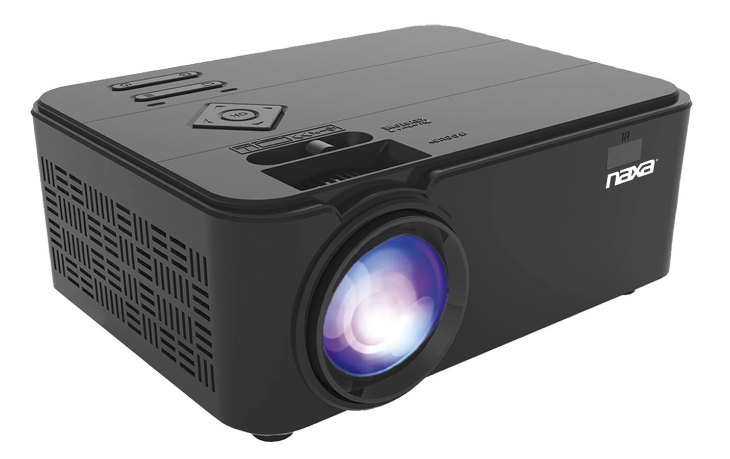 Naxa Electronics Home Theater Lcd Projector, 150 Inch, Black