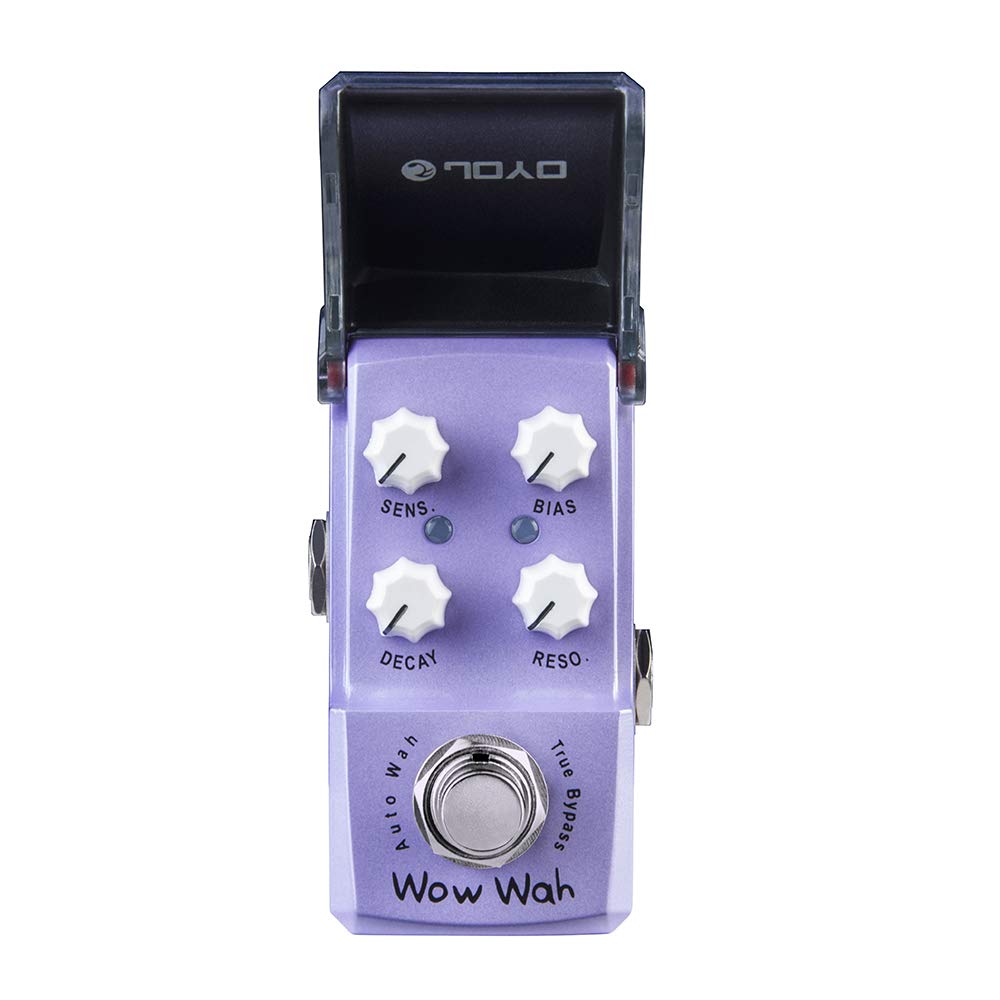 Joyo Auto Wah Mini Pedal For Electric Guitar Effect - True Bypass Ironman Series (Wow Wah Jf-322)