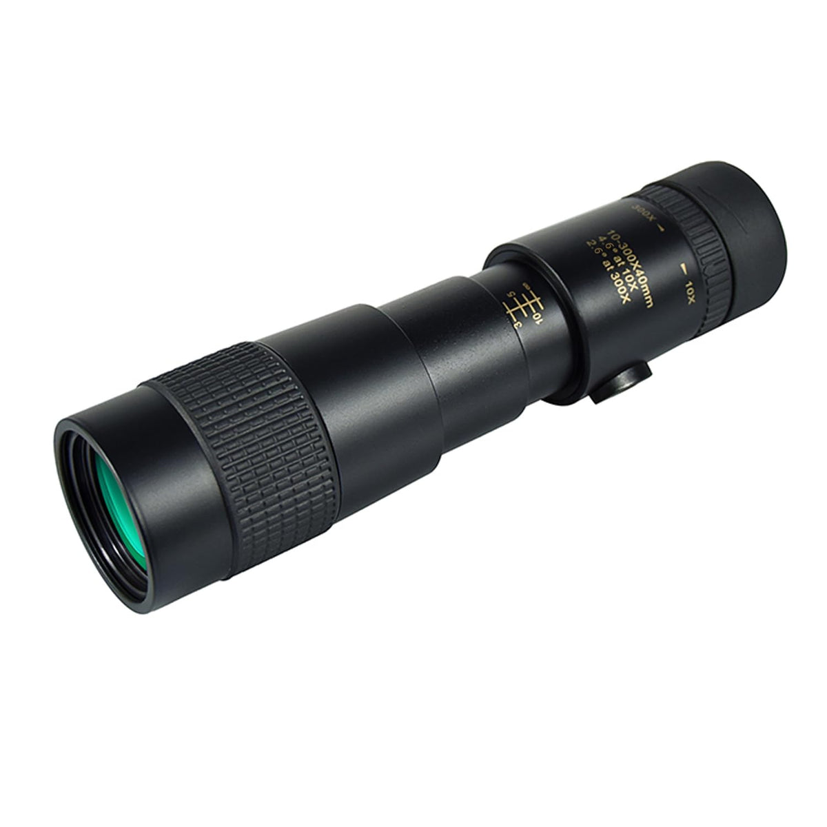 Monocular Telescope 10  300 40, Komire Compatible For Mobile Phones Compact Monoculars With Bak4 High Transparency Prism Fmc Coa